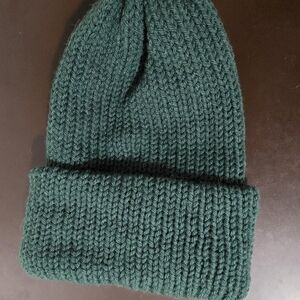 Forest Green Knit Beanie